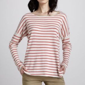 Vince cashmere striped sweater